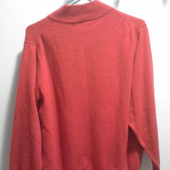Red HE-RO cashmere sweater size S - Picture 4 of 4